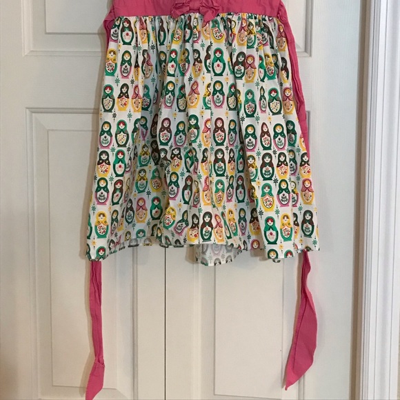 Girls Tatyana Taty Matryoshka nesting dolls dress retro vintage mom and me - Picture 5 of 7